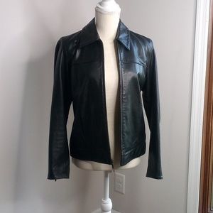 Gap leather jacket
